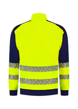 Tricorp 306106 Sweater Zip High Vis Industrieel Wasbaar Regular Fit Redefined miniatuur