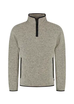 Tricorp Knitted Fleecejack 1/4 Zip Redefined 306117 miniatuur