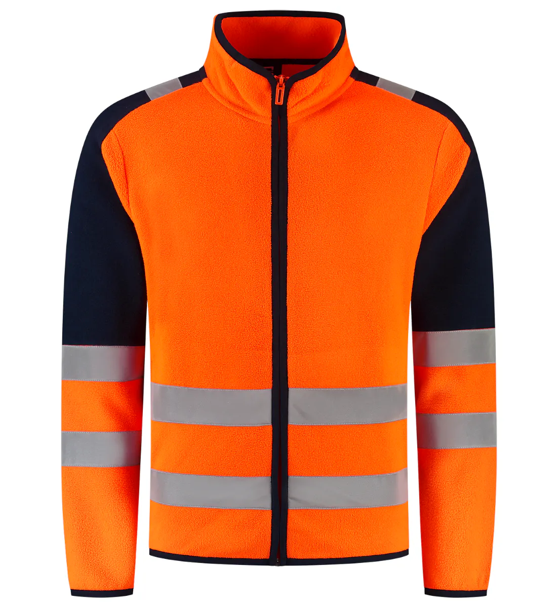 High Vis Orange/Marineblau