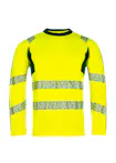 High Vis Geel/Marineblauw
