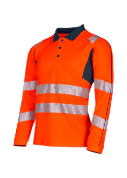 SYNQ Obvias Long 307WA2MT3 Werkpolo UV-Bescherming miniatuur