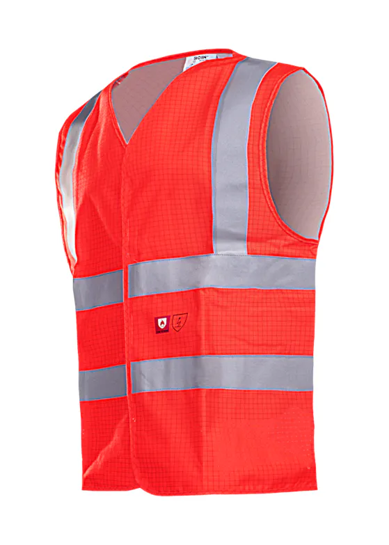 Sioen Hellisan 307AA2PX8 Gilet Brandvertragend