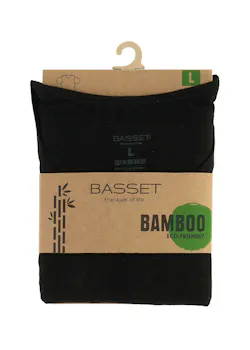 Basset Bamboo 31060 T-Shirt Ronde Hals Regular Fit miniatuur