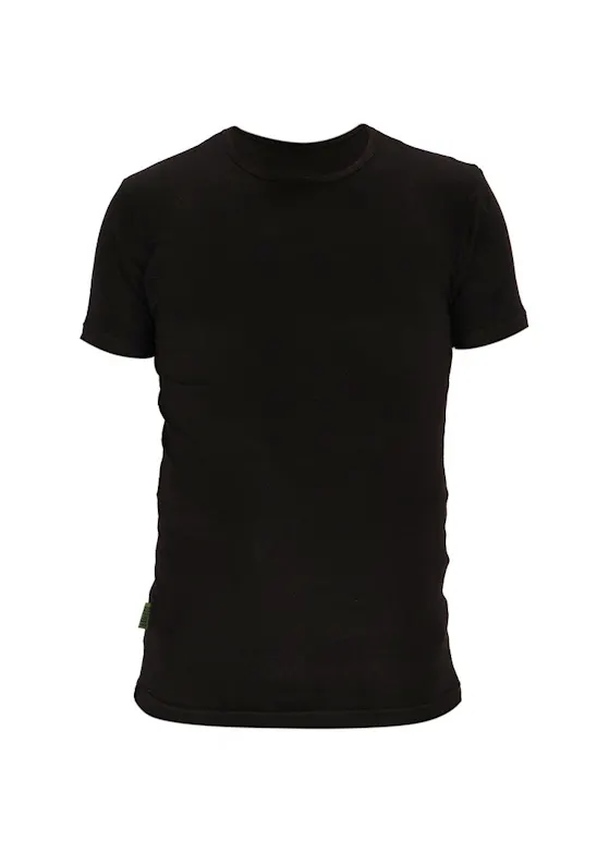Basset Bamboo 31060 T-Shirt, Rundhals, Regular Fit