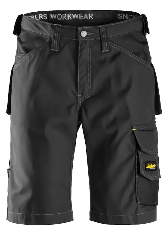 Snickers Workwear Korte Werkbroek. Rip-Stop 3123