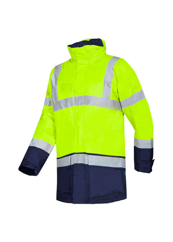 Sioen Warnschutz-Winter-Regenparka Lightflash 313AN2ES3