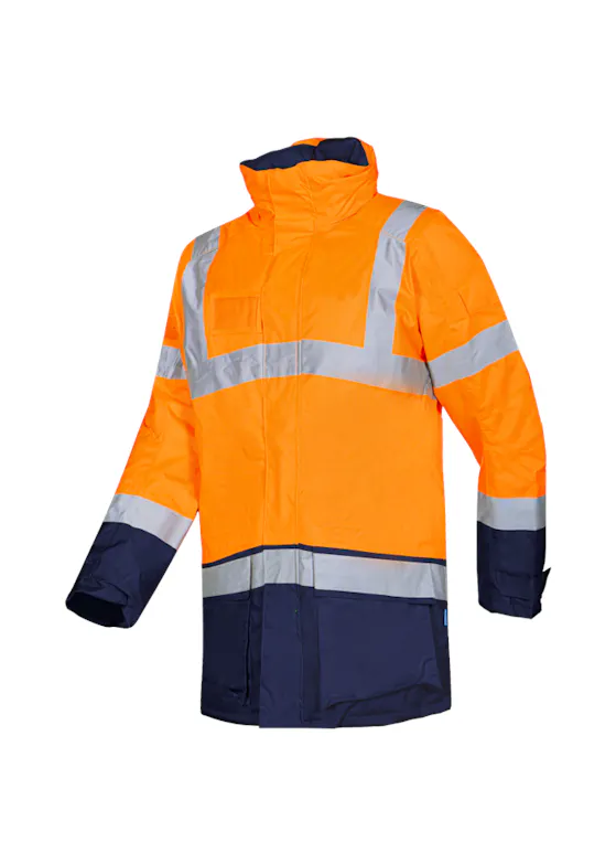 Sioen Warnschutz-Winter-Regenparka Lightflash 313AN2ES3