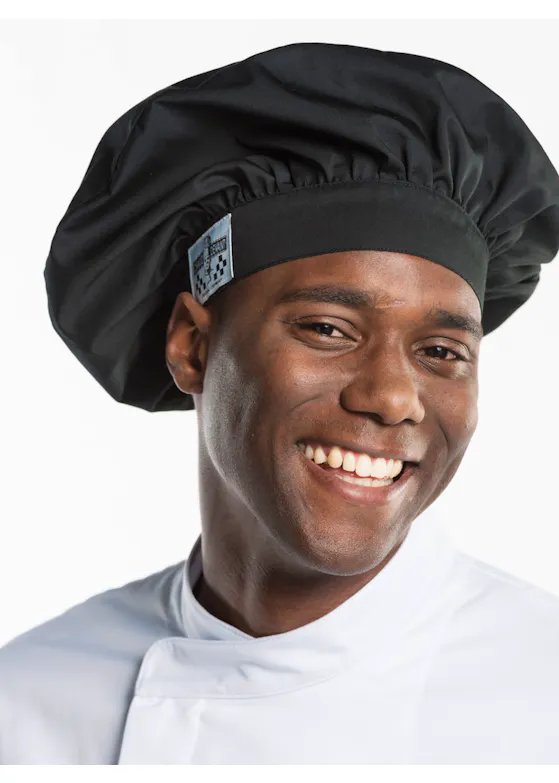 Chaud Devant Chefs Kochmütze Nero