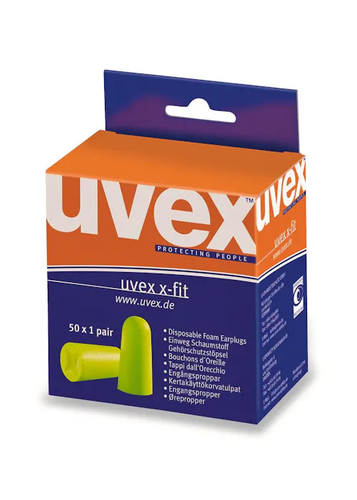 Uvex Oordopjes X-Fit (50 Paar)