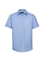 Russell Z963 Herringbone Shirt Short Sleeve Tailored Regular Fit miniatuur
