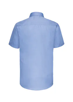 Russell Z963 Herringbone Shirt Short Sleeve Tailored Regular Fit miniatuur