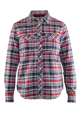 Blåkläder 32091137 Overhemd Flanel Regular Fit Dames