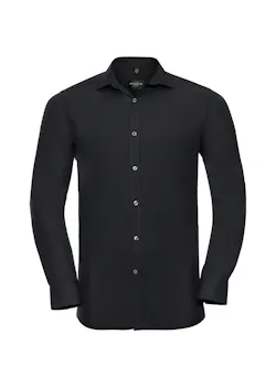 Russell Z960 Ultimate Shirt Long Sleeve Stretch Slim Fit