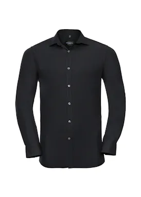Russell Z960 Ultimate Shirt Long Sleeve Stretch Slim Fit