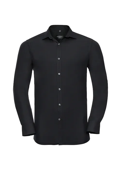 Russell Z960 Ultimate Shirt Long Sleeve Stretch Slim Fit
