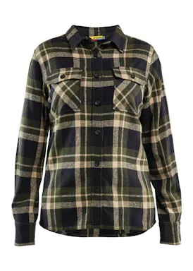Blaklader 3218 Hemd Flanell Regular Fit für Damen