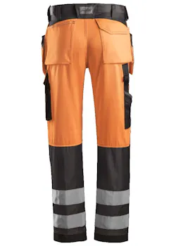 Snickers Workwear Warnschutz-Bundhose mit Holstertaschen, Klasse 2 - 3233 thumbnail