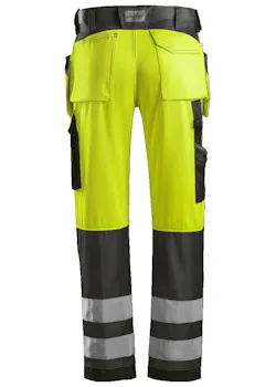 Snickers Workwear Warnschutz-Bundhose mit Holstertaschen, Klasse 2 - 3233 thumbnail