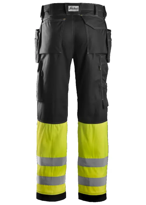 Snickers Workwear High-Vis HP Trousers, Klasse 1 - 3235