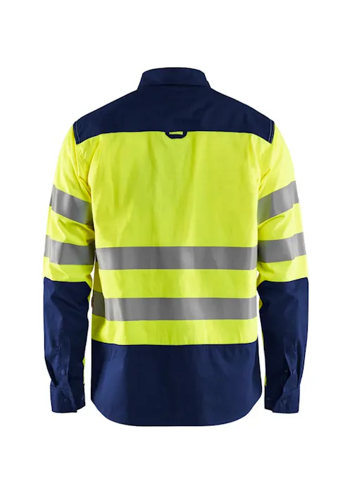 Blaklader 3255 Overhemden High Vis D-ring Reflecterend