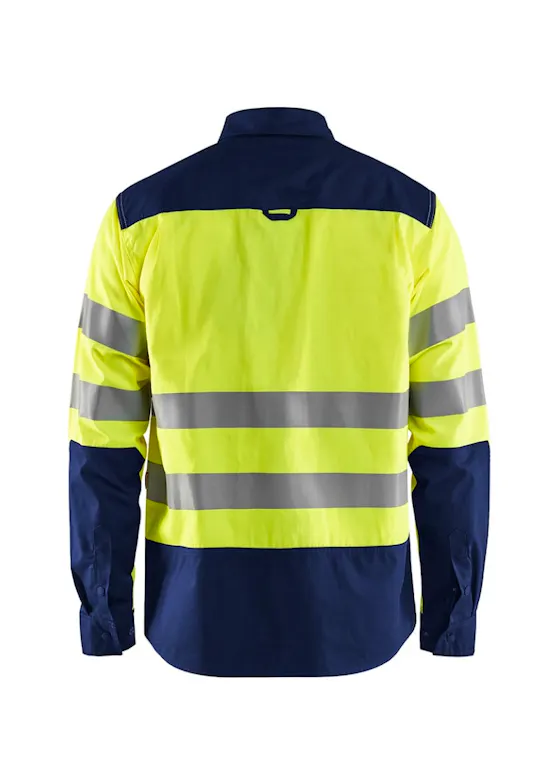 Blaklader 3255 Overhemden High Vis D-ring Reflecterend
