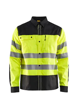 Blaklader 3255 Overhemden High Vis D-ring Reflecterend miniatuur
