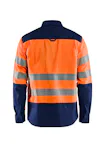 High Vis Oranje/Marineblauw