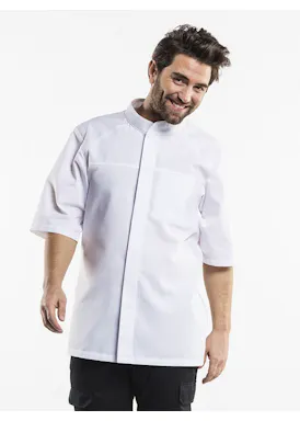 Chaud Devant Chefjacke Salerno SFX, Weiß