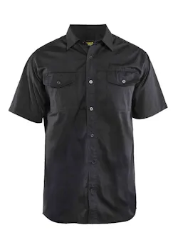 Blåkläder 32961190 Overhemd Twill Korte Mouw Regular Fit miniatuur