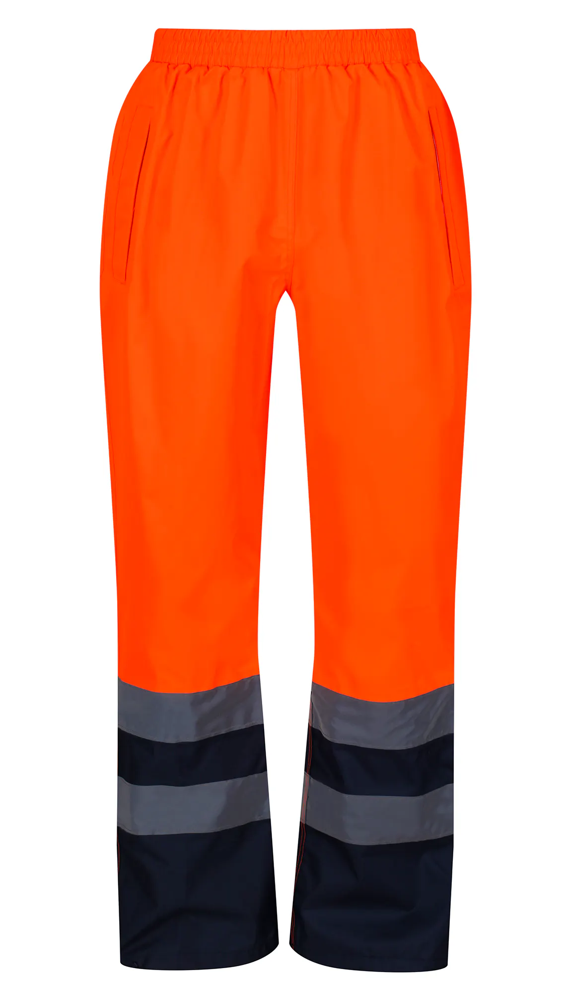 High Vis Orange/Marineblau
