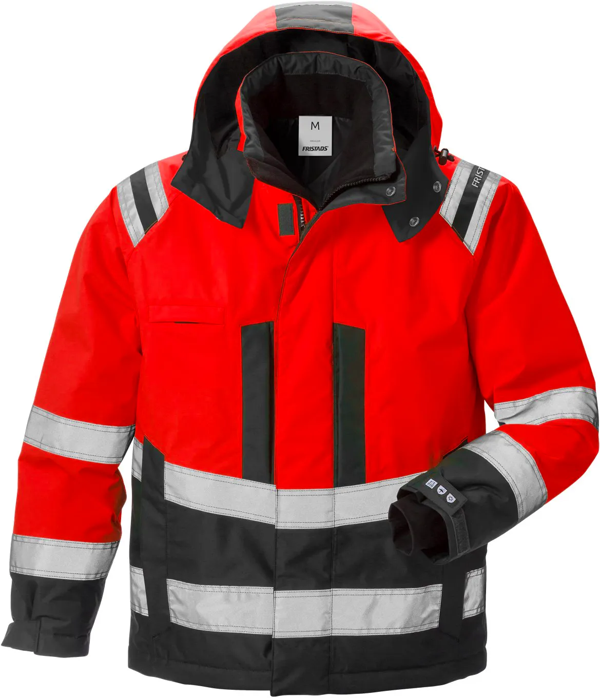 Hi-Vis Rood/Zwart
