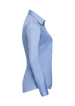 Russell Z962F Herringbone Shirt Long Sleeve Tailored Regular Fit Dames miniatuur