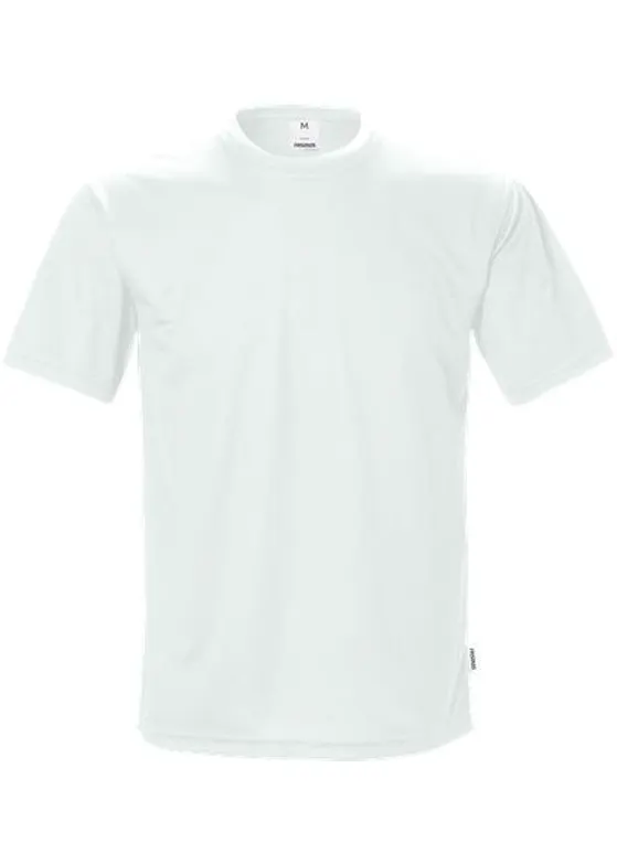 Fristads Coolmax T-Shirt 918 PF-900-Wit-L