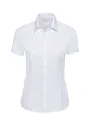 Russell Ladies' Short-Sleeved Tailored Herringbone Shirt Vorschaubild