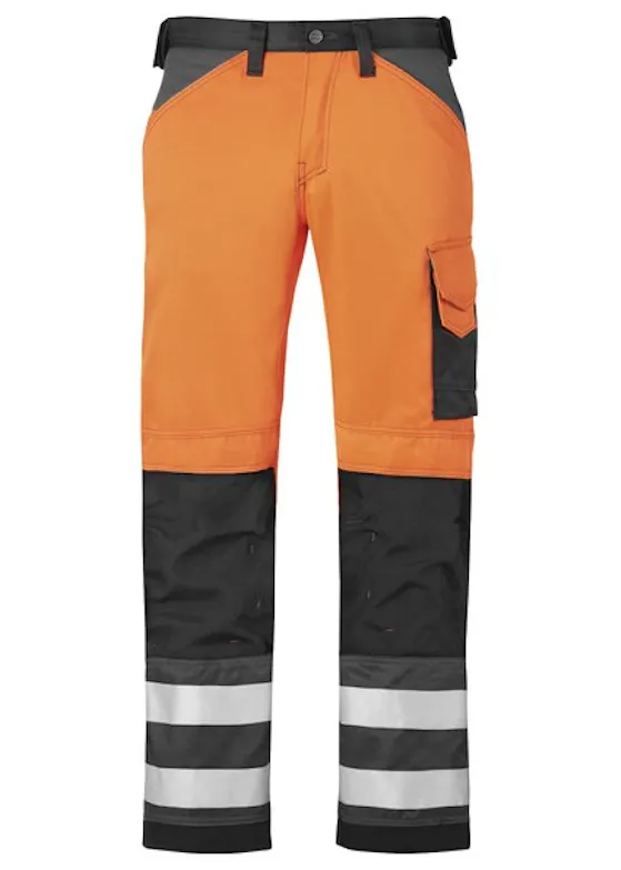 Snickers Workwear High-Vis-Arbeitshose Klasse 2 – 3333
