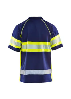Blåkläder 3338 Poloshirt High Vis Klasse 1 miniatuur