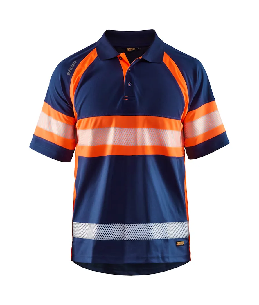 Marineblauw/Oranje