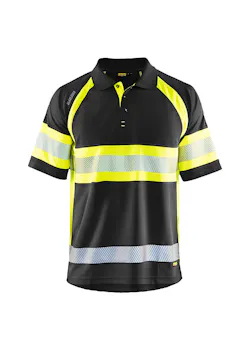 Blåkläder 3338 Poloshirt High Vis Klasse 1 miniatuur