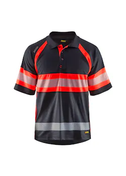 Blåkläder 3338 Poloshirt High Vis Klasse 1 miniatuur