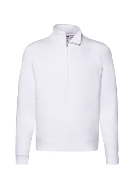 Fruit of The Loom Premium Zip Neck Raglan Sweat