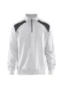 Blåkläder 3353 Sweatshirt, bicolor, mit halbem Reißverschluss Vorschaubild