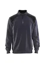 Blåkläder 3353 Sweatshirt, bicolor, mit halbem Reißverschluss Vorschaubild