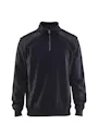 Blåkläder 3353 Sweatshirt, bicolor, mit halbem Reißverschluss Vorschaubild