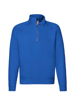 Fruit of The Loom Premium Zip Neck Raglan Sweat miniatuur