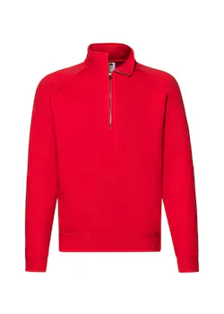 Fruit of The Loom Premium Zip Neck Raglan Sweat miniatuur