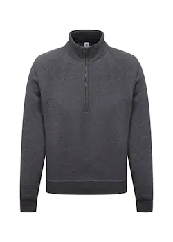 Fruit of The Loom Premium Zip Neck Raglan Sweat miniatuur