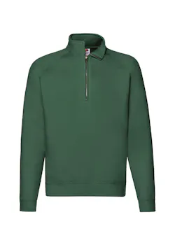 Fruit of The Loom Premium Zip Neck Raglan Sweat miniatuur
