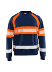 Marineblauw/Oranje
