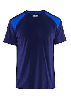 Blåkläder 33791042 T-shirt 150 gram Bi-Colour Regular Fit Schilder miniatuur