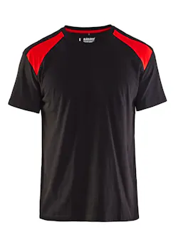 Blåkläder 33791042 T-shirt 150 gram Bi-Colour Regular Fit Schilder miniatuur